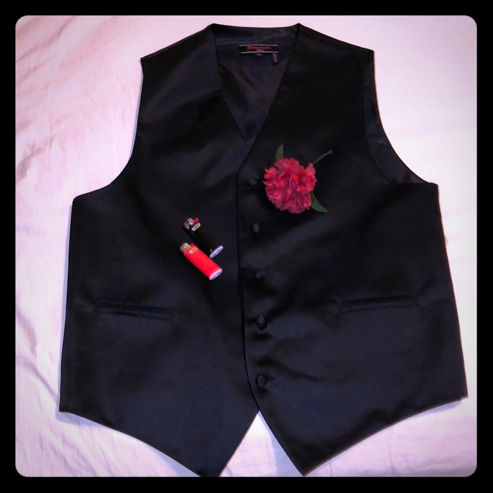 Men’s tuxedo vest